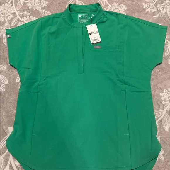 FIGS Emerald Green Scrub Set - Picture 2 of 7